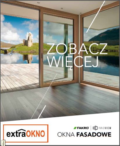 Okna fasadowe Fakro - cennik 2021